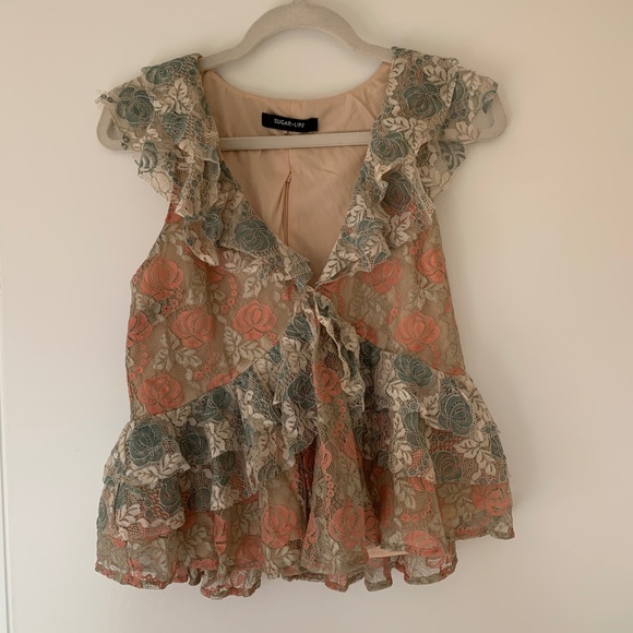 Vici Lace Top - Picture 3 of 5